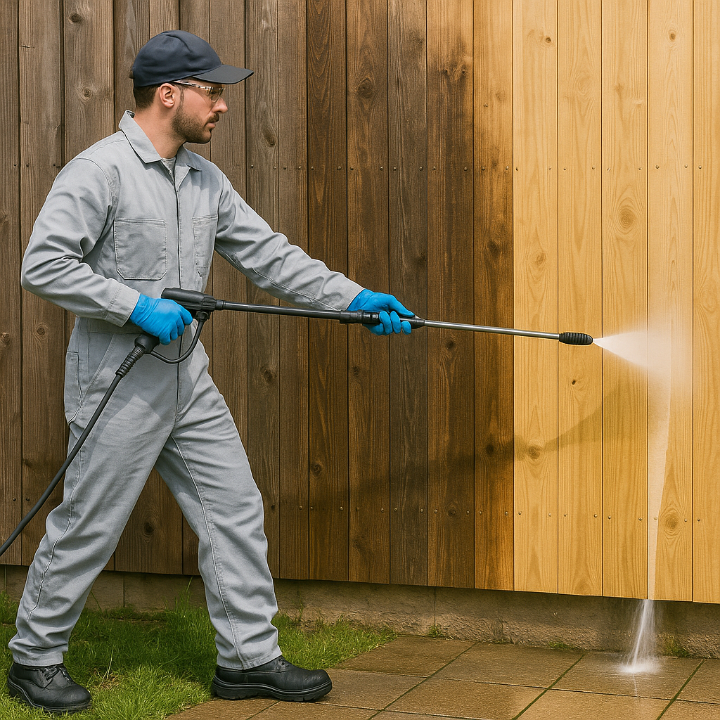 Vinyl Fence Cleaning
